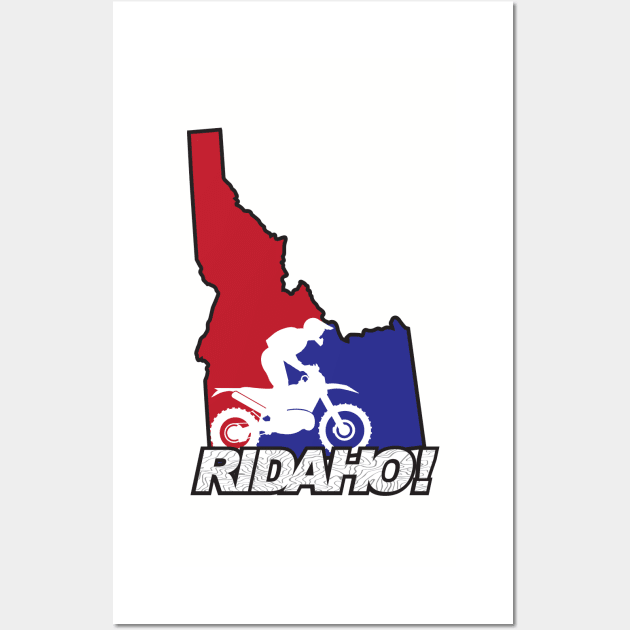 RIDAHO! Wall Art by GrumpyDog